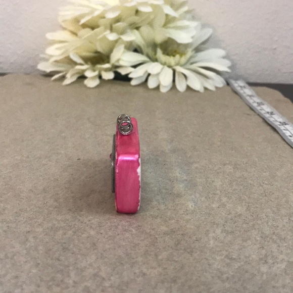 Handmade BELIEVE Domino Pendant - Picture 4 of 4